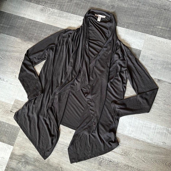 Forever 21 DarkGray Waterfall Cardigan - Picture 2 of 7